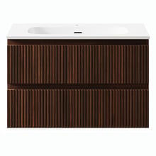 Panama 800mm Wall Hung Single Vanity with Integrated Basin